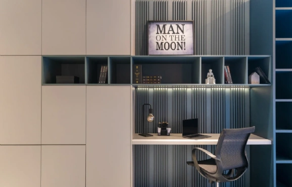 Transforme seu espaço com um home office planejado moderno